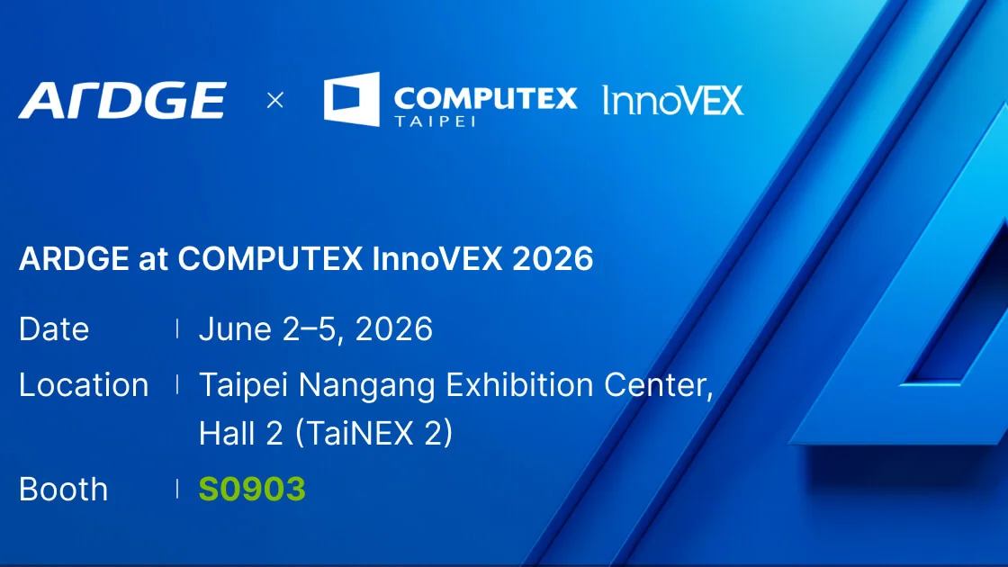 ARDGE、COMPUTEX 2026に出展 — ARX プライベートAIインフラ・プラットフォームを展示